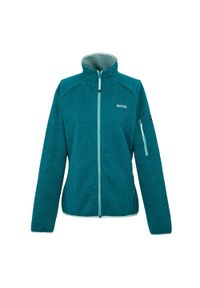 Regatta - Bluza Damska Ravenhill Full Zip Fleece Top. Kolor: zielony, turkusowy, niebieski, wielokolorowy