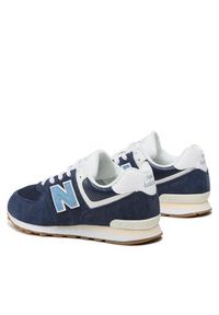 New Balance Sneakersy GC574CU1 Granatowy. Kolor: niebieski. Materiał: zamsz, skóra. Model: New Balance 574 #3