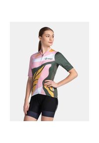 Koszulka kolarska damska Kilpi RITAEL-W. Kolor: zielony. Sport: kolarstwo