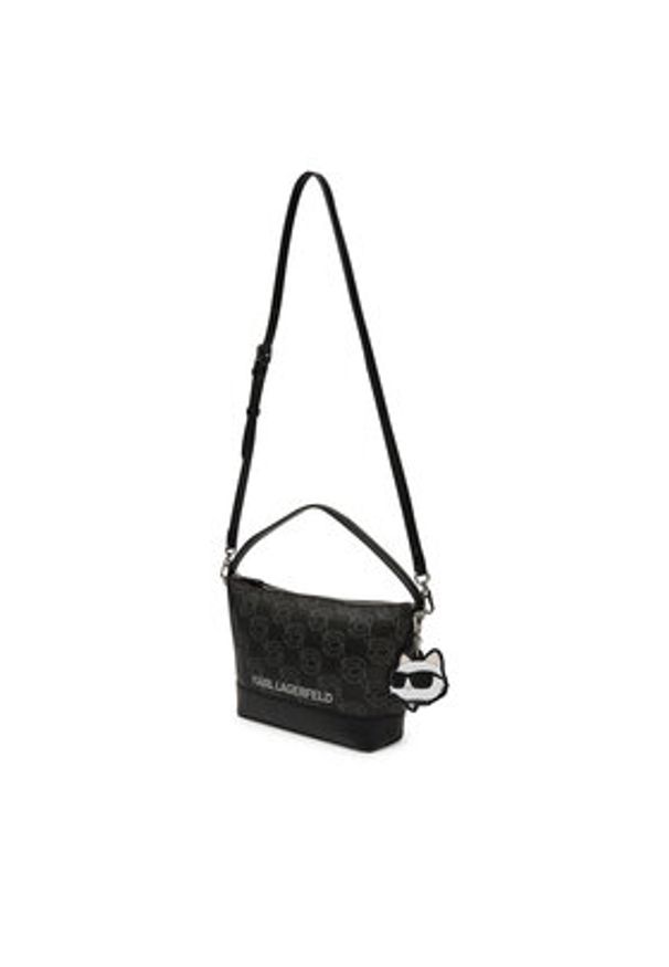 Karl Lagerfeld - KARL LAGERFELD Torebka A2W30177 Czarny. Kolor: czarny. Materiał: skórzane