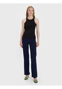 Vero Moda Top Bianca 10279787 Czarny Standard Fit. Kolor: czarny. Materiał: syntetyk