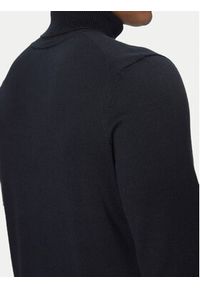 BOSS Golf Akiro S 50527573 Granatowy Regular Fit. Typ kołnierza: golf. Kolor: niebieski. Materiał: bawełna #2