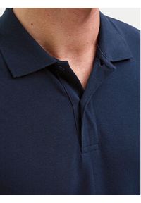 Jack & Jones - Jack&Jones Polo Kane 12270150 Granatowy Regular Fit. Typ kołnierza: polo. Kolor: niebieski. Materiał: syntetyk, bawełna #6