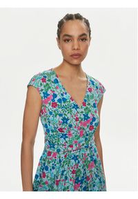 Weekend Max Mara Sukienka codzienna Vicino 2415621042 Kolorowy Regular Fit. Okazja: na co dzień. Materiał: bawełna. Wzór: kolorowy. Typ sukienki: proste. Styl: casual
