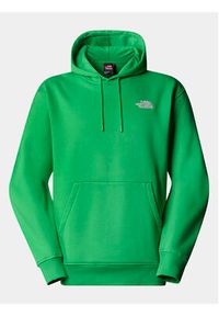 The North Face Bluza Essential NF0A7ZJ9 Zielony Regular Fit. Kolor: zielony. Materiał: bawełna #7