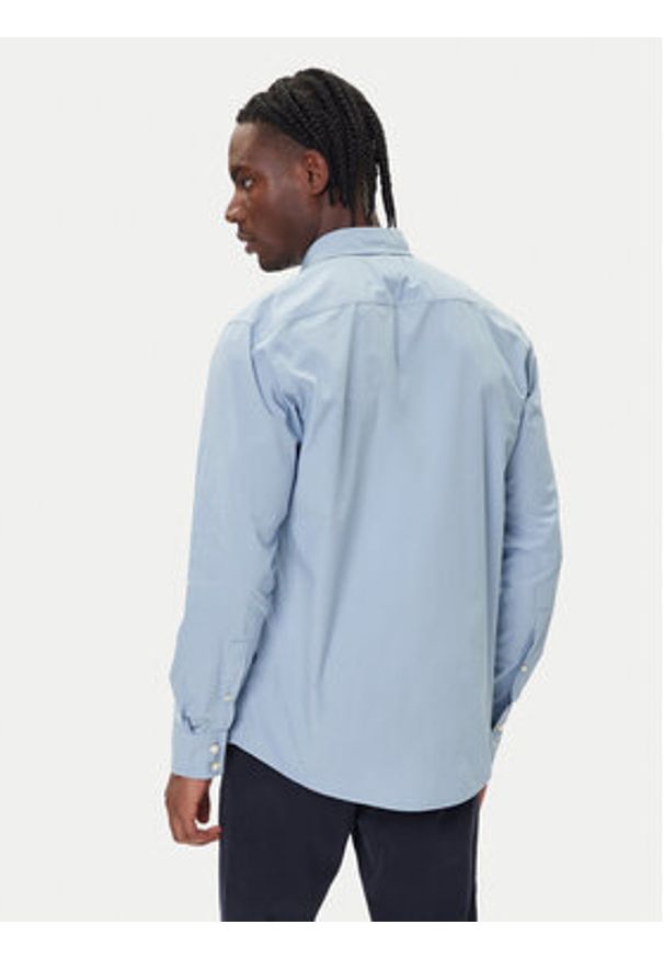 BOSS Koszula Relegant 50518304 Błękitny Regular Fit. Kolor: niebieski. Materiał: bawełna