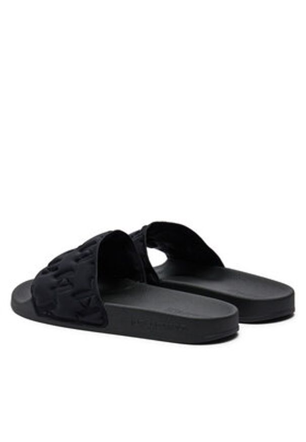 Karl Lagerfeld - KARL LAGERFELD Klapki KL80949 Czarny. Kolor: czarny. Materiał: materiał