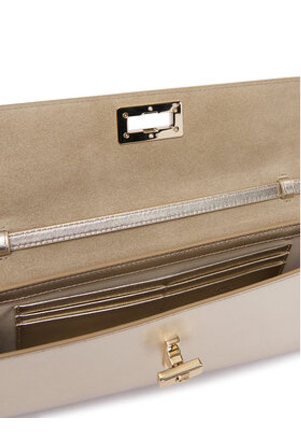 Furla Torebka Clara WE00841 BX3973 CN CGD00 Złoty. Kolor: złoty. Materiał: skórzane