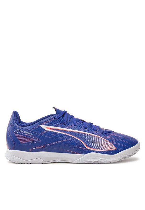 Puma Buty do piłki nożnej Ultra 5 Play It 107907 Niebieski. Kolor: niebieski. Materiał: skóra