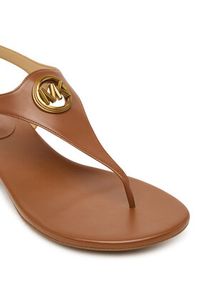 MICHAEL Michael Kors Sandały Mckenzie 40T6MZFS1L Brązowy. Kolor: brązowy. Materiał: skóra #6