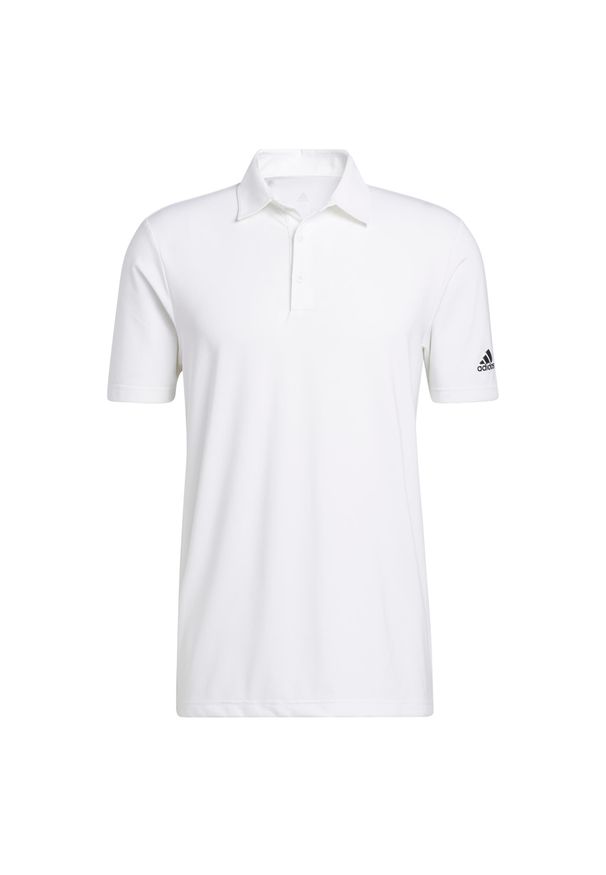 Adidas - Polo adidas Ultimate 365 Solid. Typ kołnierza: polo. Kolor: biały. Styl: sportowy