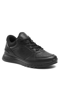 ecco - ECCO Sneakersy Exostride W Low 83531301001 Czarny. Kolor: czarny. Materiał: skóra #6