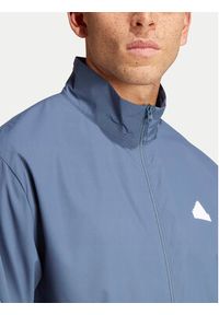 Adidas - adidas Bluza Future Icons 3-Stripes IR9237 Niebieski Loose Fit. Kolor: niebieski. Materiał: syntetyk #6