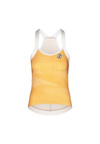 BIORACER - Damski tank top Bioracer Icon. Kolor: pomarańczowy, beżowy, biały, wielokolorowy. Sport: kolarstwo #1