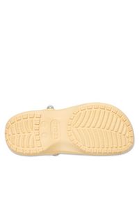 Crocs Klapki Classic Platform Pearl Clog 211231 Złoty. Kolor: złoty. Obcas: na platformie #6