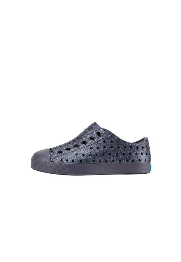 Native Shoes - Buty miejskie dziecięce NATIVE JEFFERSON BLING JUNIOR. Kolor: czarny. Sport: turystyka piesza