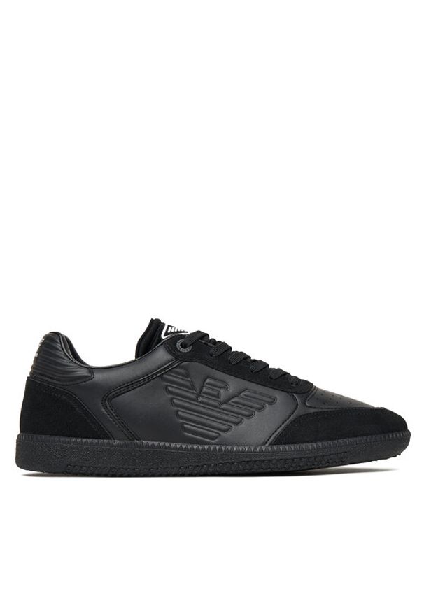 EA7 Emporio Armani Sneakersy 7X000405 AF19826 MC357 Czarny. Kolor: czarny. Materiał: skóra