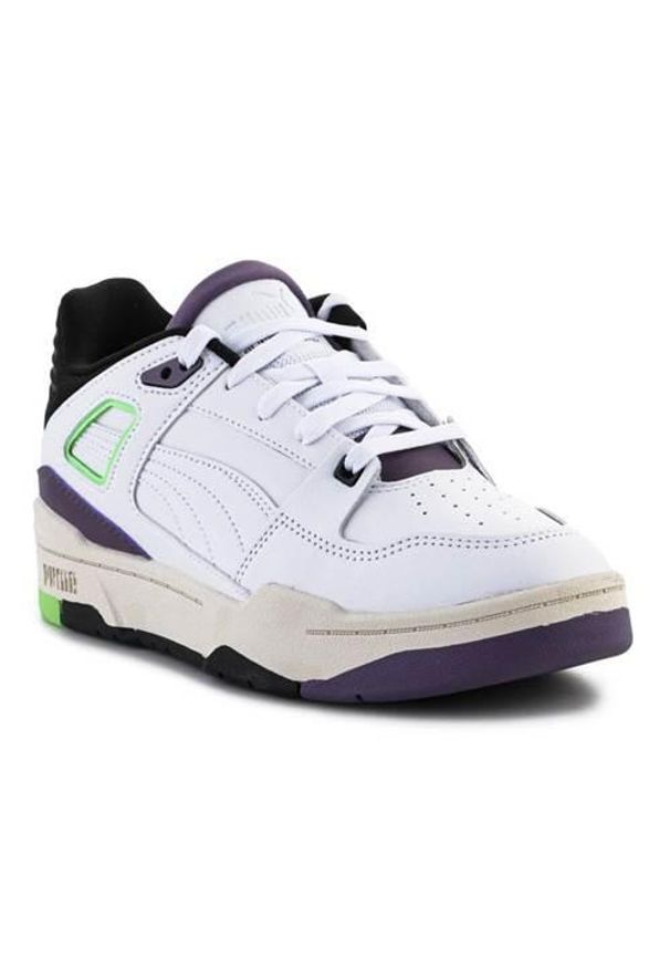 Buty do chodzenia damskie Puma Slipstream Invdr. Zapięcie: sznurówki. Kolor: biały. Materiał: skóra, materiał, syntetyk, tkanina, guma. Szerokość cholewki: normalna. Sport: turystyka piesza