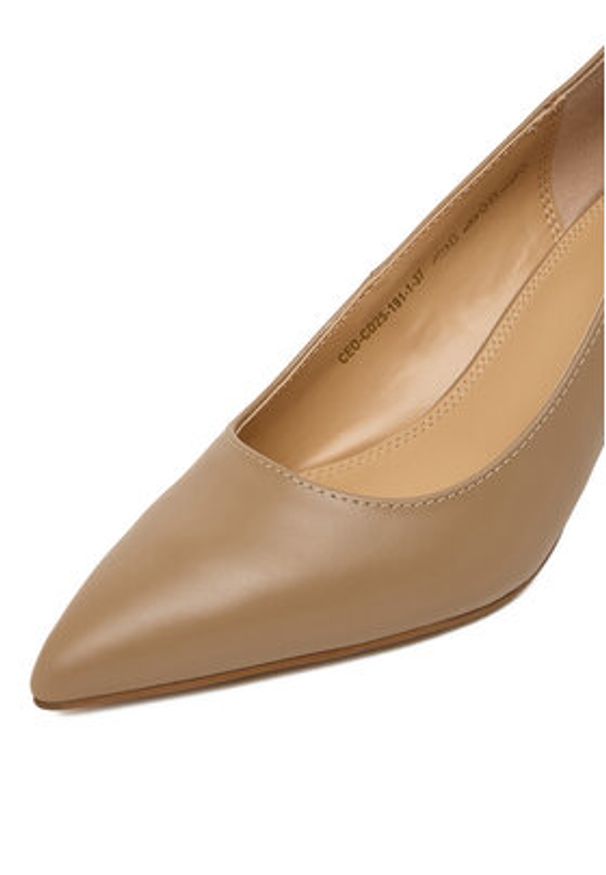 MEXX Czółenka EO-CD25-191-1 Beżowy. Kolor: beżowy. Materiał: skóra