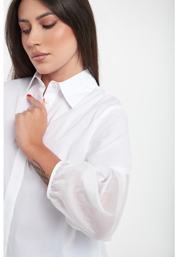 Koszula damska z jedwabiem PESERICO. Materiał: jedwab