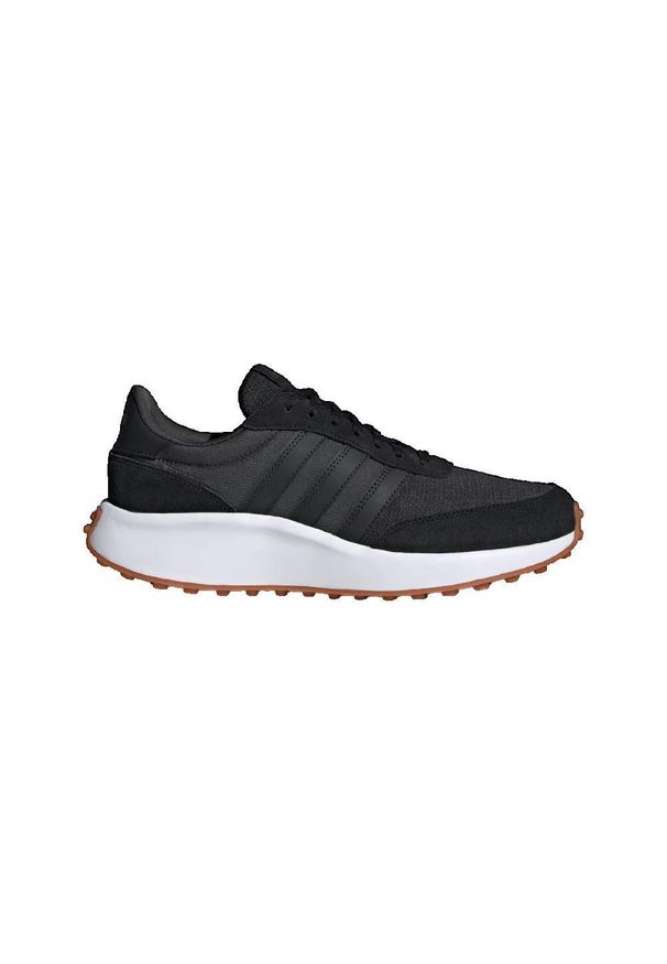 Adidas - Buty do biegania adidas 70s Lifestyler. Kolor: czarny. Materiał: materiał