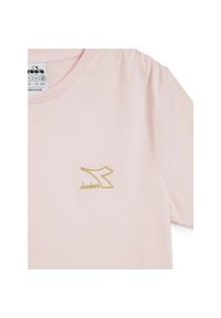 Diadora - Koszulka damska DIADORA L.T-SHIRT SS FLOUNCE. Kolor: różowy