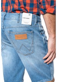 Wrangler - MĘSKIE SZORTY JEANSOWE WRANGLER 5 PKT SHORT RAVE CAVE W14CQ380S. Materiał: jeans #3