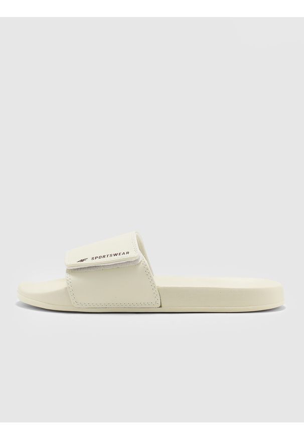 4f - 4F Klapki damskie 37. Kolor: beżowy. Materiał: syntetyk