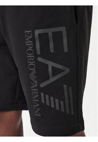 EA7 Emporio Armani Szorty sportowe 7M001414 AF22266 MC005 Czarny Regular Fit. Kolor: czarny. Materiał: bawełna. Styl: sportowy #3