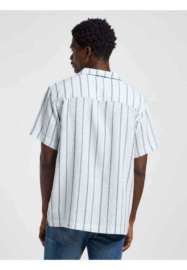 Lee - MESKA KOSZULA LEE 2 PKT CAMP SHIRT ORION BLUE 112364108