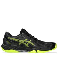 Buty do badmintona męskie Asics Blade FF. Kolor: wielokolorowy, czarny, żółty. Materiał: włókno, syntetyk, kauczuk. Sport: fitness, bieganie #1