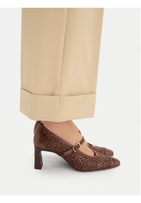 Hispanitas Czółenka RHV264609 C007 Brązowy. Kolor: brązowy. Materiał: materiał #5