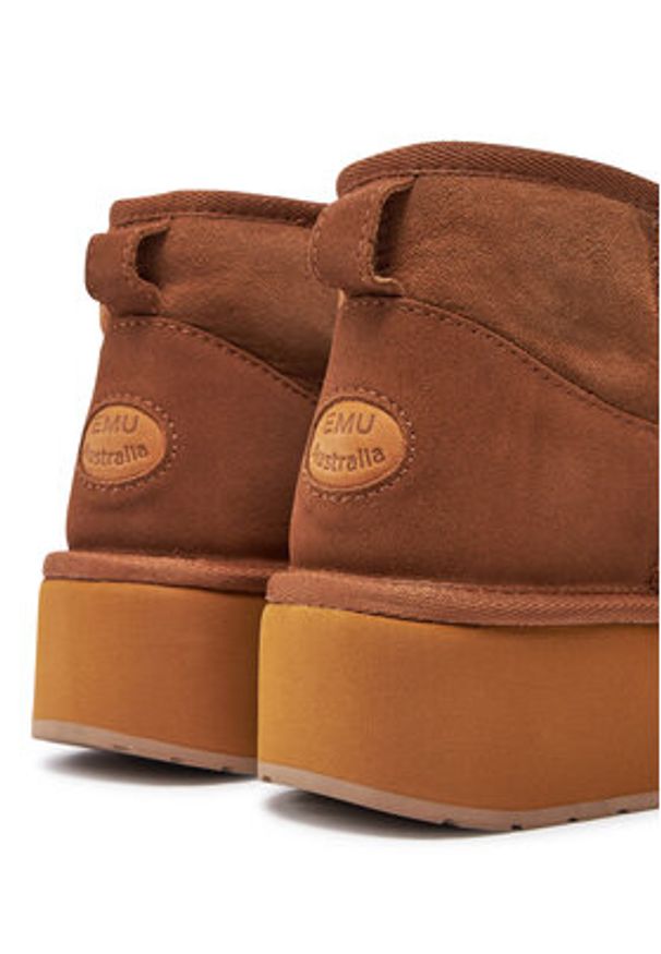 EMU Australia Śniegowce Stinger Micro Flatform W13082 Beżowy. Kolor: beżowy