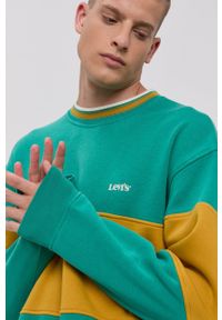 Levi's® - Levi's - Bluza. Okazja: na spotkanie biznesowe. Kolor: zielony. Wzór: gładki. Styl: biznesowy #6