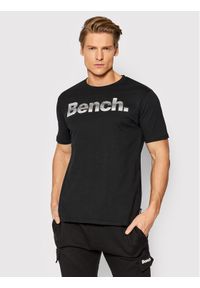 Bench T-Shirt Leandro 118985 Czarny Regular Fit. Kolor: czarny. Materiał: bawełna