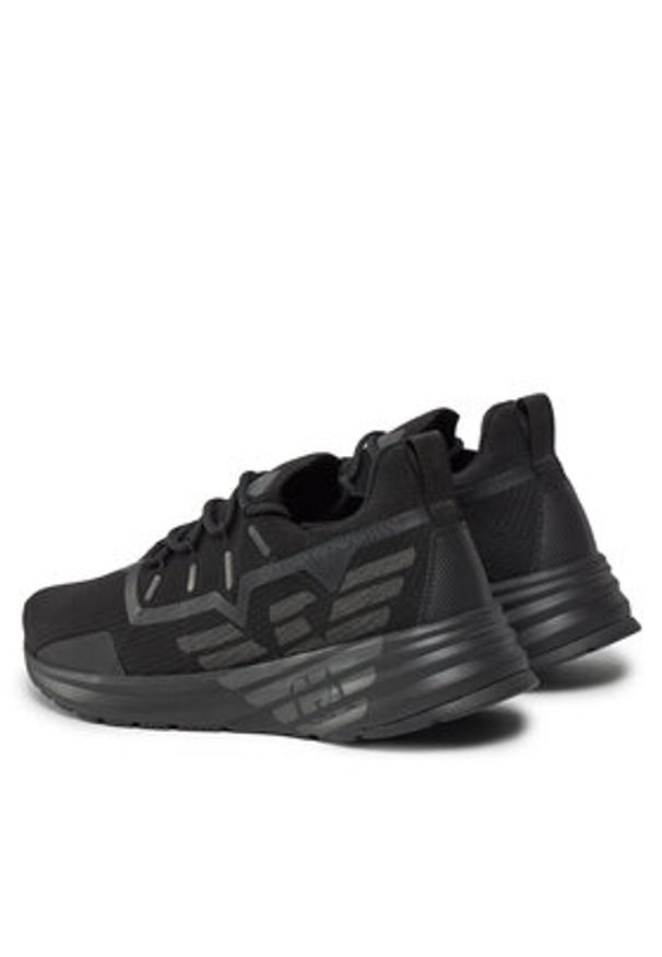 EA7 Emporio Armani Sneakersy X8X130 XK309 R313 Czarny. Kolor: czarny. Materiał: materiał