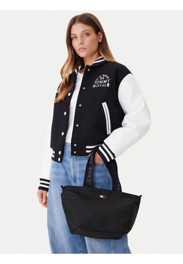 Tommy Jeans Torebka Tjw Ess Daily Mini Tote AW0AW17890 Czarny. Kolor: czarny