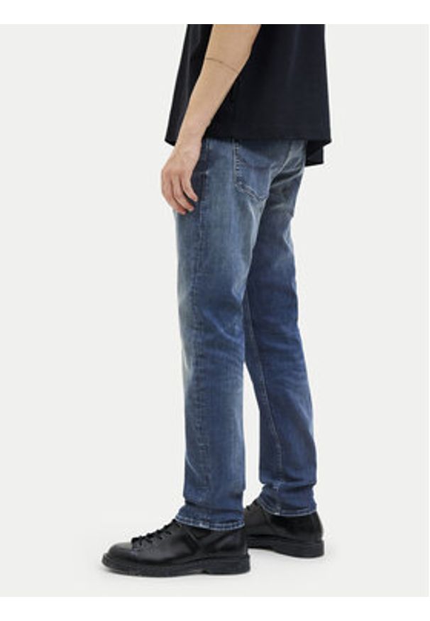 Jack & Jones Jeansy Glenn Original 12278144 Granatowy Slim Fit. Kolor: niebieski