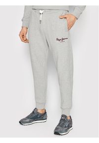 Spodnie dresowe Pepe Jeans. Kolor: szary. Materiał: dresówka #1