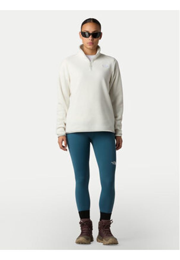 The North Face Polar Glacier NF0A8D2J Beżowy Regular Fit. Kolor: beżowy. Materiał: syntetyk