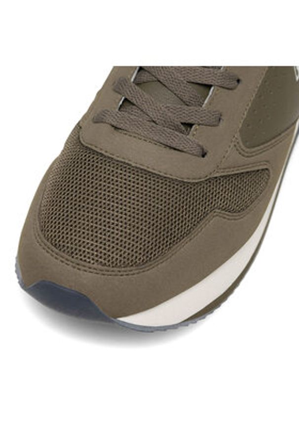 U.S. Polo Assn. Sneakersy NOBIL003G Khaki. Kolor: brązowy. Materiał: syntetyk
