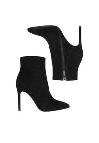 Eva Minge Botki EO-ELAINA-E123-02B Czarny. Kolor: czarny. Materiał: skóra, zamsz #5