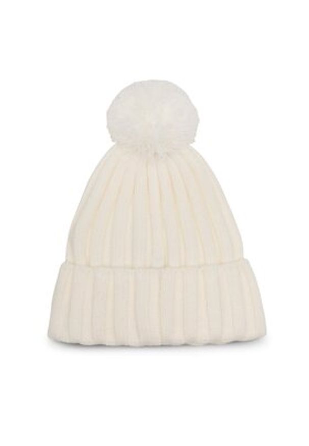 Jenny Fairy Czapka 4W3-016-AW23 Biały. Kolor: biały. Materiał: syntetyk