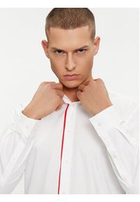 Hugo Koszula 50513926 Biały Slim Fit. Kolor: biały. Materiał: bawełna