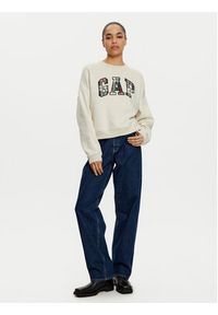 GAP - Gap Bluza 645565-01 Beżowy Regular Fit. Kolor: beżowy. Materiał: bawełna #3
