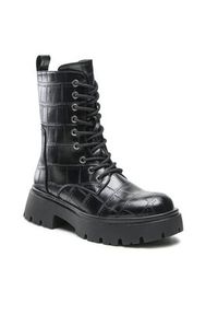 Jenny Fairy Trapery WS125-11 Czarny. Kolor: czarny. Materiał: skóra #8