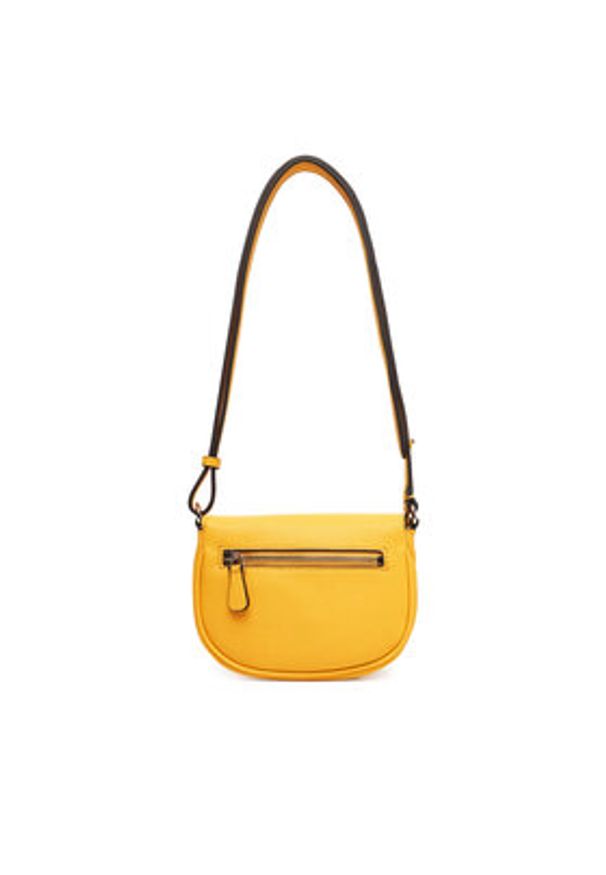 Guess Torebka Calebra Mini HWBG95 36780 Żółty. Kolor: żółty. Materiał: skórzane