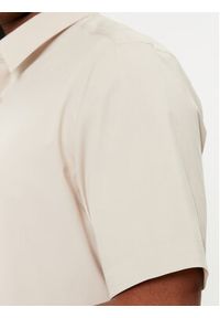 Calvin Klein Koszula K10K109440 Beżowy Regular Fit. Kolor: beżowy. Materiał: bawełna #4