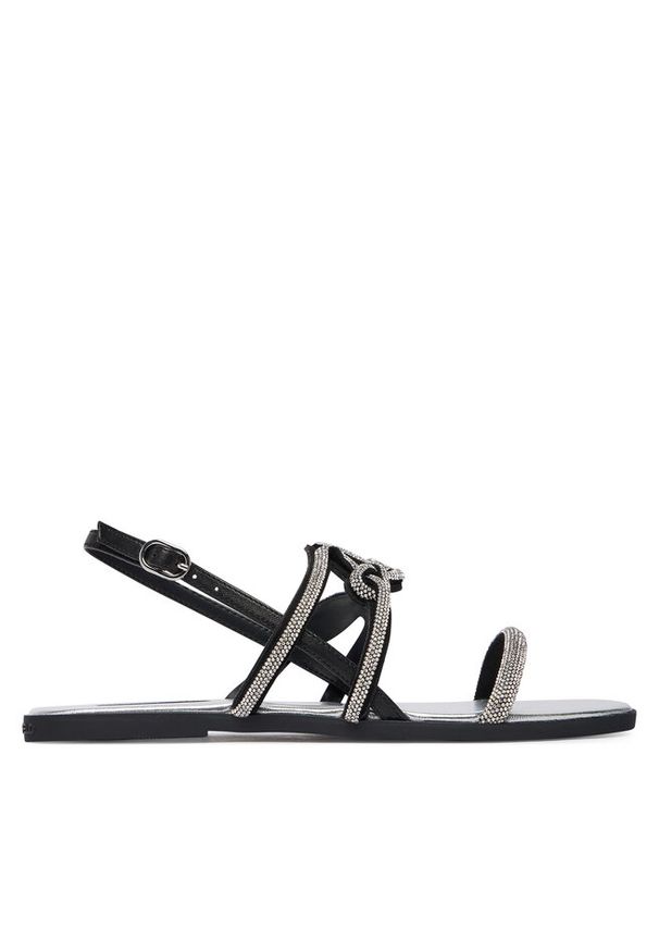 Karl Lagerfeld - Sandały KARL LAGERFELD. Kolor: czarny