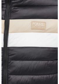 Karl Lagerfeld kurtka męska kolor czarny przejściowa. Kolor: czarny. Materiał: materiał #3